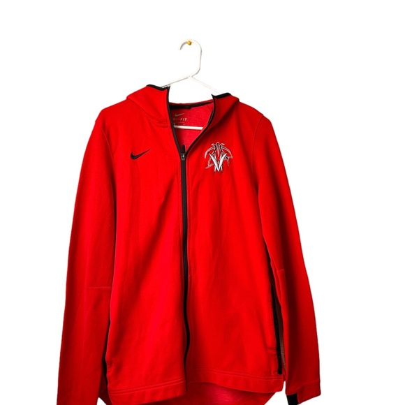 Nike  Dri Fit Red Espana Warm up Training Hoodie-M - Picture 2 of 6